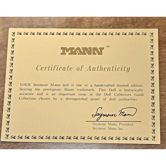 Limited Edition Seymour Mann's - Connoisseur Doll Collection - Bride Frederika - Picture 6 of 8